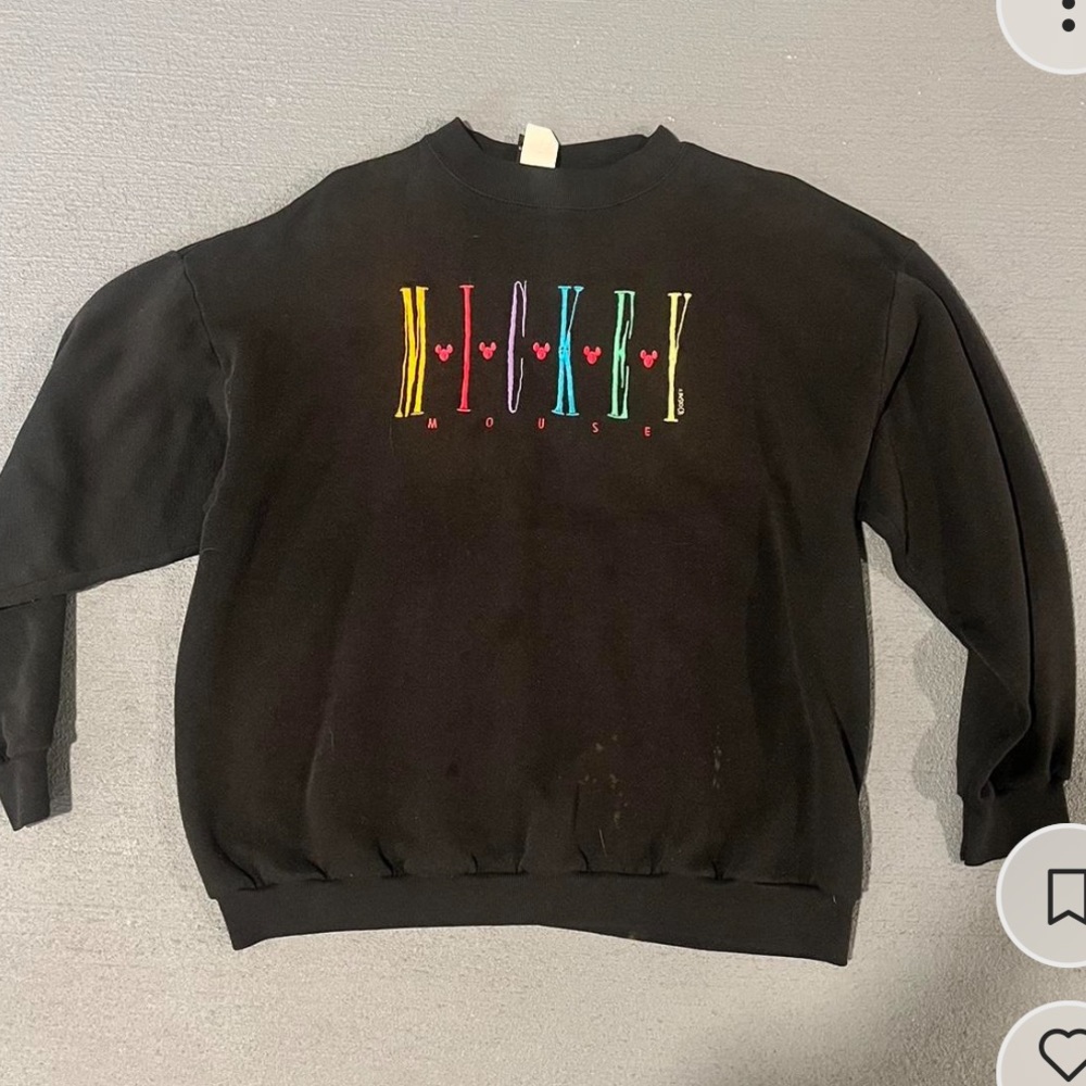 Vintage Mickey unlimited sweatshirt